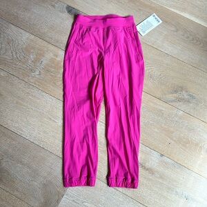 NEW WITH TAGS. Lightweight adaptive state HR jogger crop size 2 with pockets.